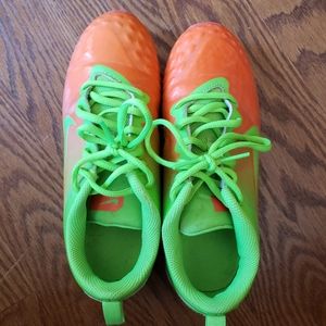Kids Nike soccer shoes